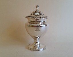 George IV silver pepper