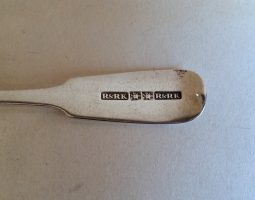 Perth silver teaspoon