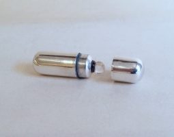 Small silver scent bottle 