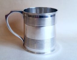 George III silver child's mug