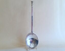 Charles II silver seal top spoon
