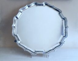 Silver Bath Border salver