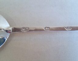 Hallmarks on Charles II seal top spoon