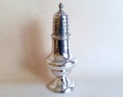 George III silver caster