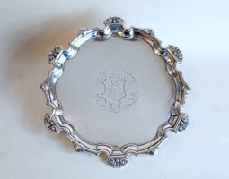 George II silver waiter