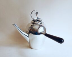 Mexican silver coffee pot