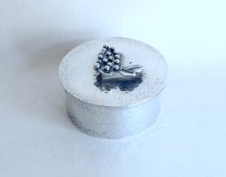 Silver box millennium mark