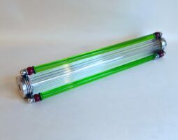 Italian Murano glass and silver kaleidoscope