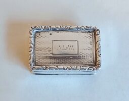 Victorian silver vinaigrette