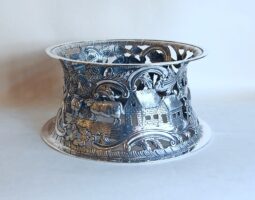 Irish silver dish ring