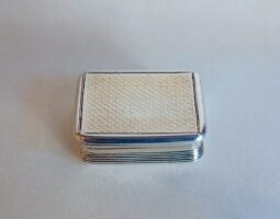 George III silver vinaigrette