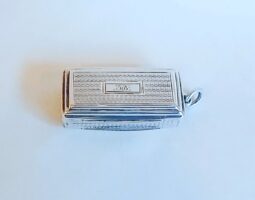 George IV vinaigrette George IV silver vinaigrette