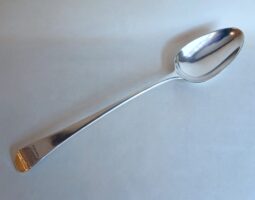George III silver gravy spoon