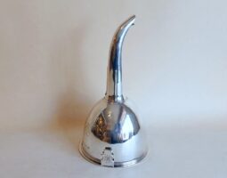 George III silver wine funnel