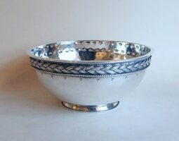 Arts and crafts W H Haseler silver bowl