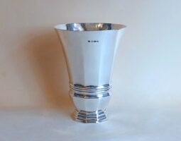 Georg Jensen silver vase