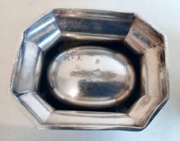 George I silver trencher salts