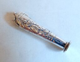 Victorian silver desk seal