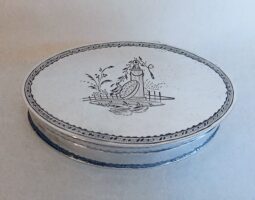 Early 19th century Austrian silver snuff box